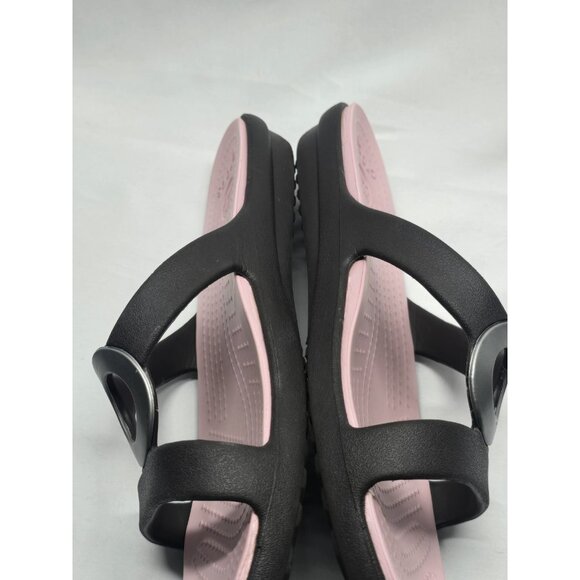 Crocs Sanrah Matte Circle Slide Sandal Women's Size 9 Espresso/Petal Pink - Picture 8 of 13